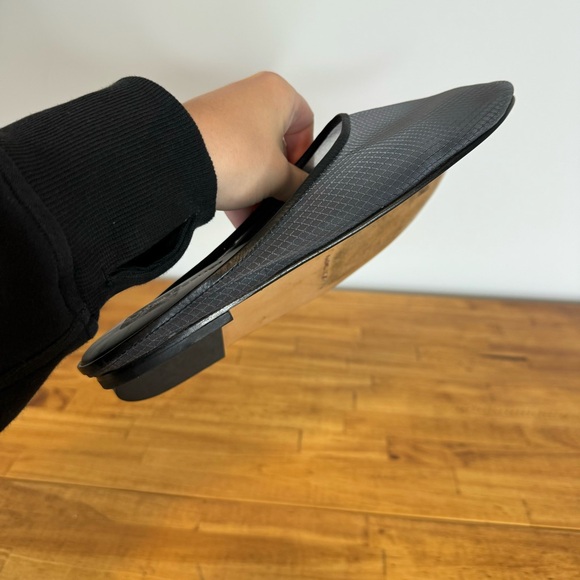 Rachel Comey Gray Bully Sheer Mesh Knit Slides Slip On Flats Size 8 - Picture 9 of 9